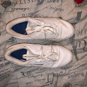 white reebok’s